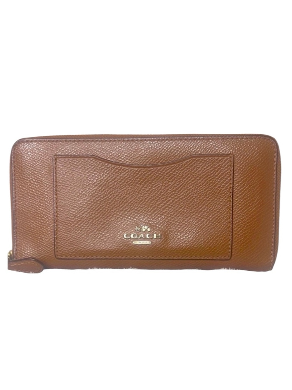 Coach Tan Leather wallet